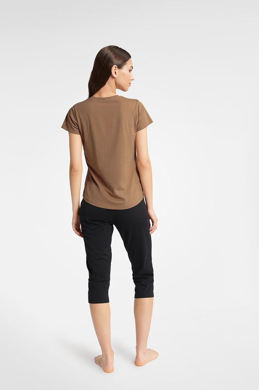  Piżama Damska Model Boutique 40615-88X Carmel/Black - Henderson 