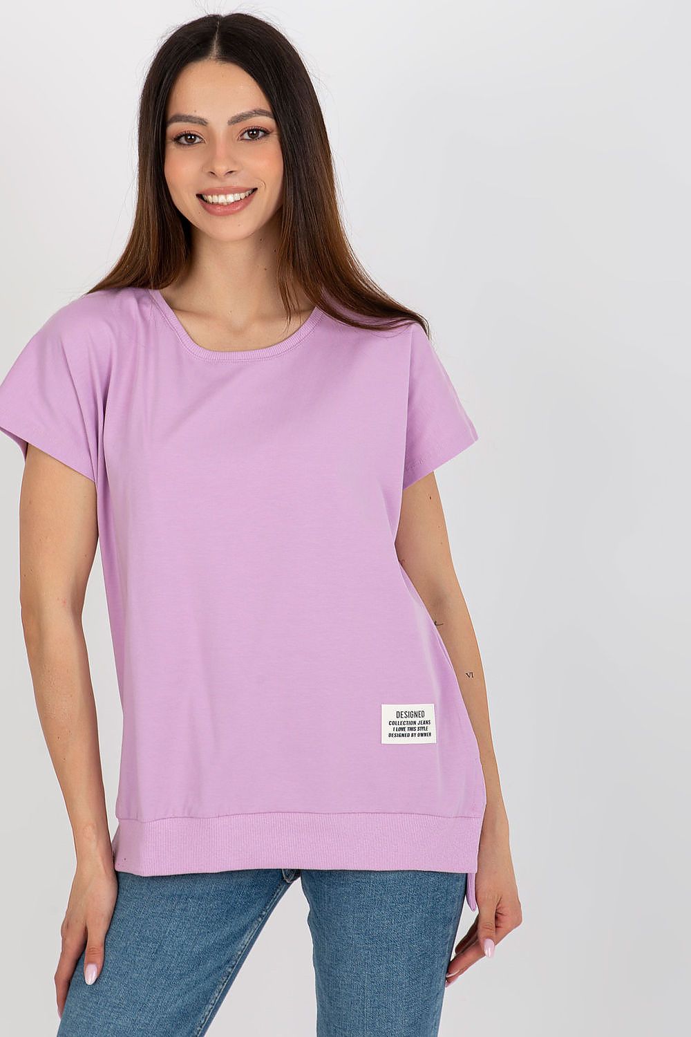   Bluzka Model RV-BZ-8782.90 Light Violet - Relevance 