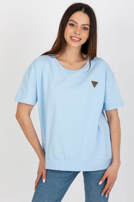   Bluzka Model RV-BZ-8826.22 Light Blue - Relevance 