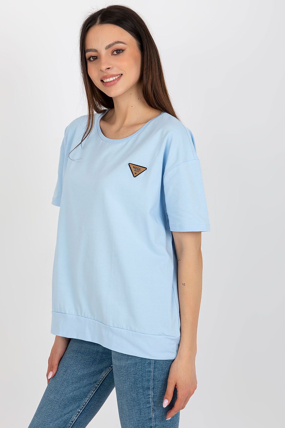   Bluzka Model RV-BZ-8826.22 Light Blue - Relevance 