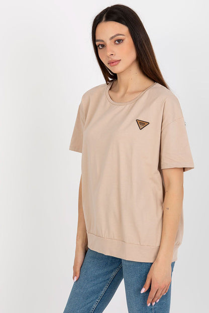   Bluzka Model RV-BZ-8826.22 Beige - Relevance 