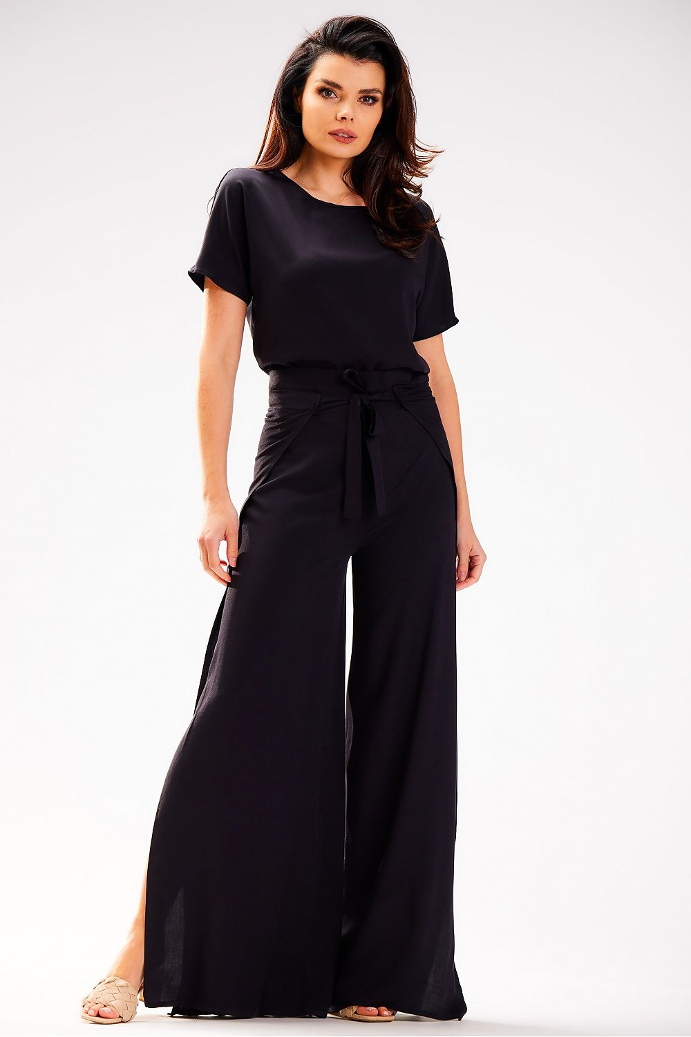  Spodnie Damskie Model A589 Black - awama 