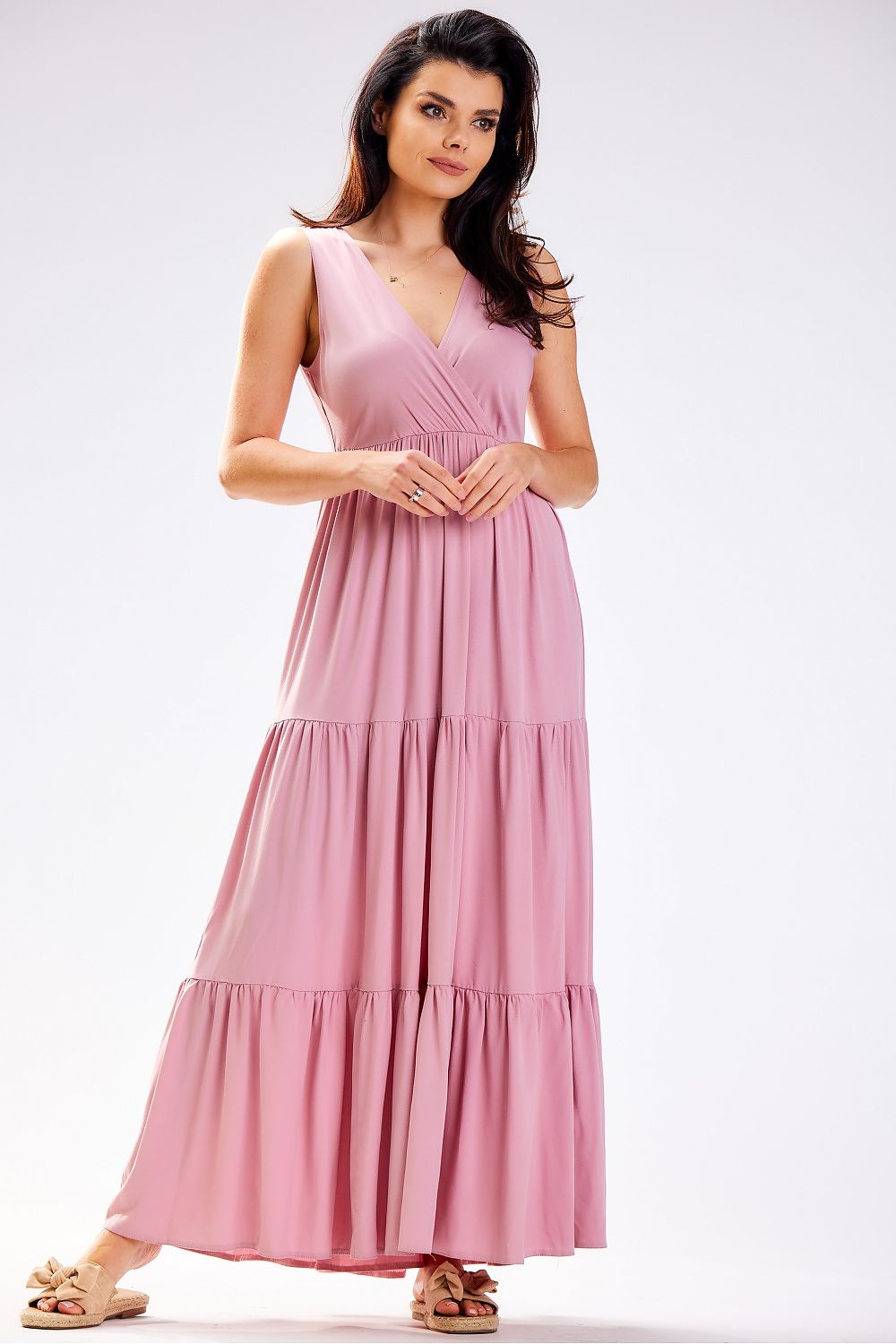  Sukienka Model A581 Dirty Pink - awama 
