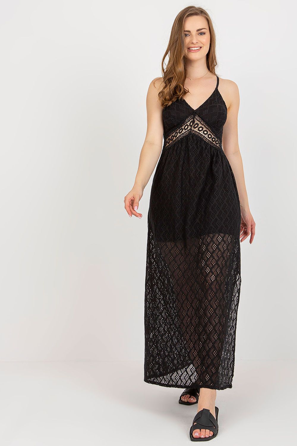  Sukienka Model TW-SK-BI-8676.22 Black - Och Bella 
