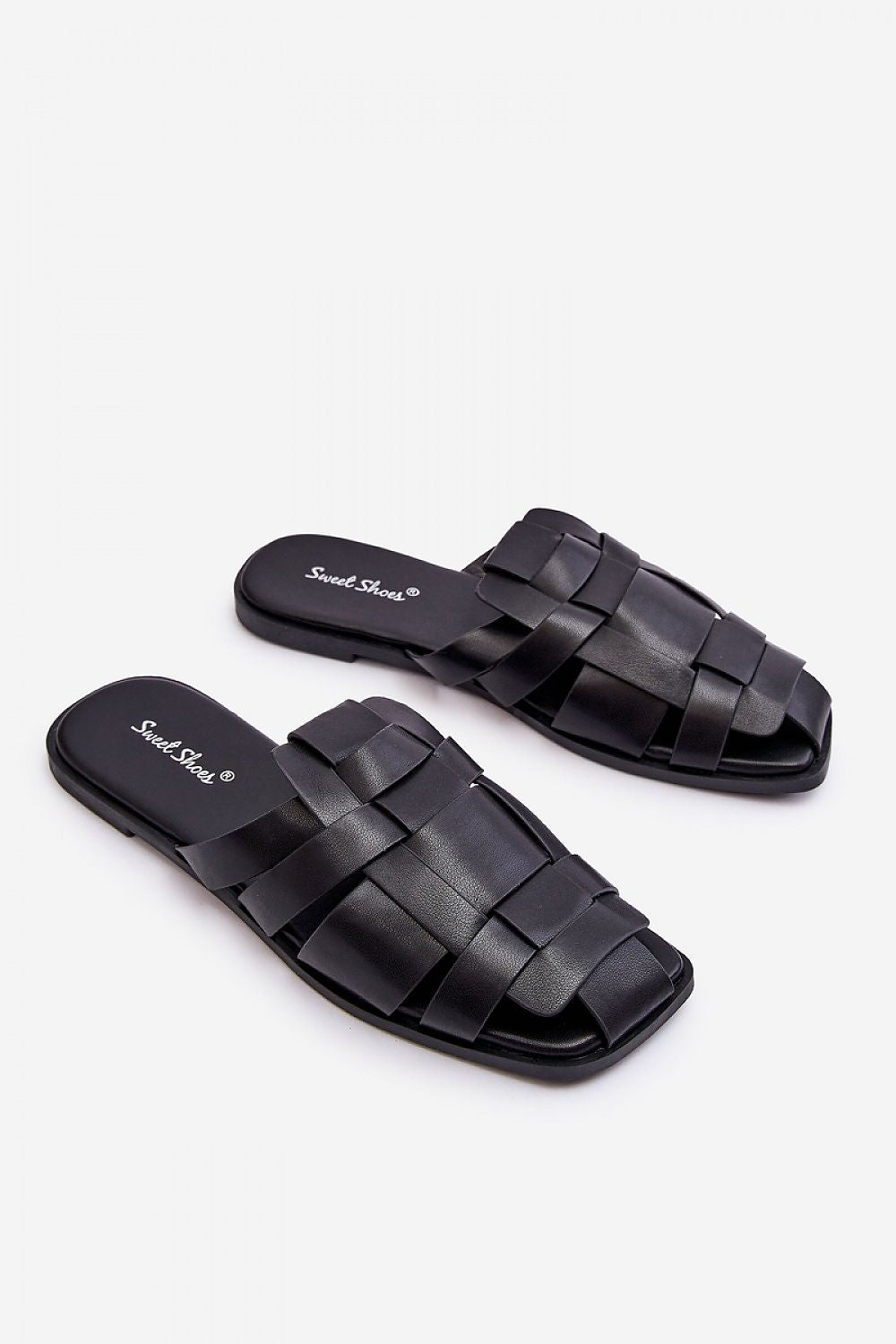  Sandał Klapki Model Reyna 2522-1 Black - Step in style 