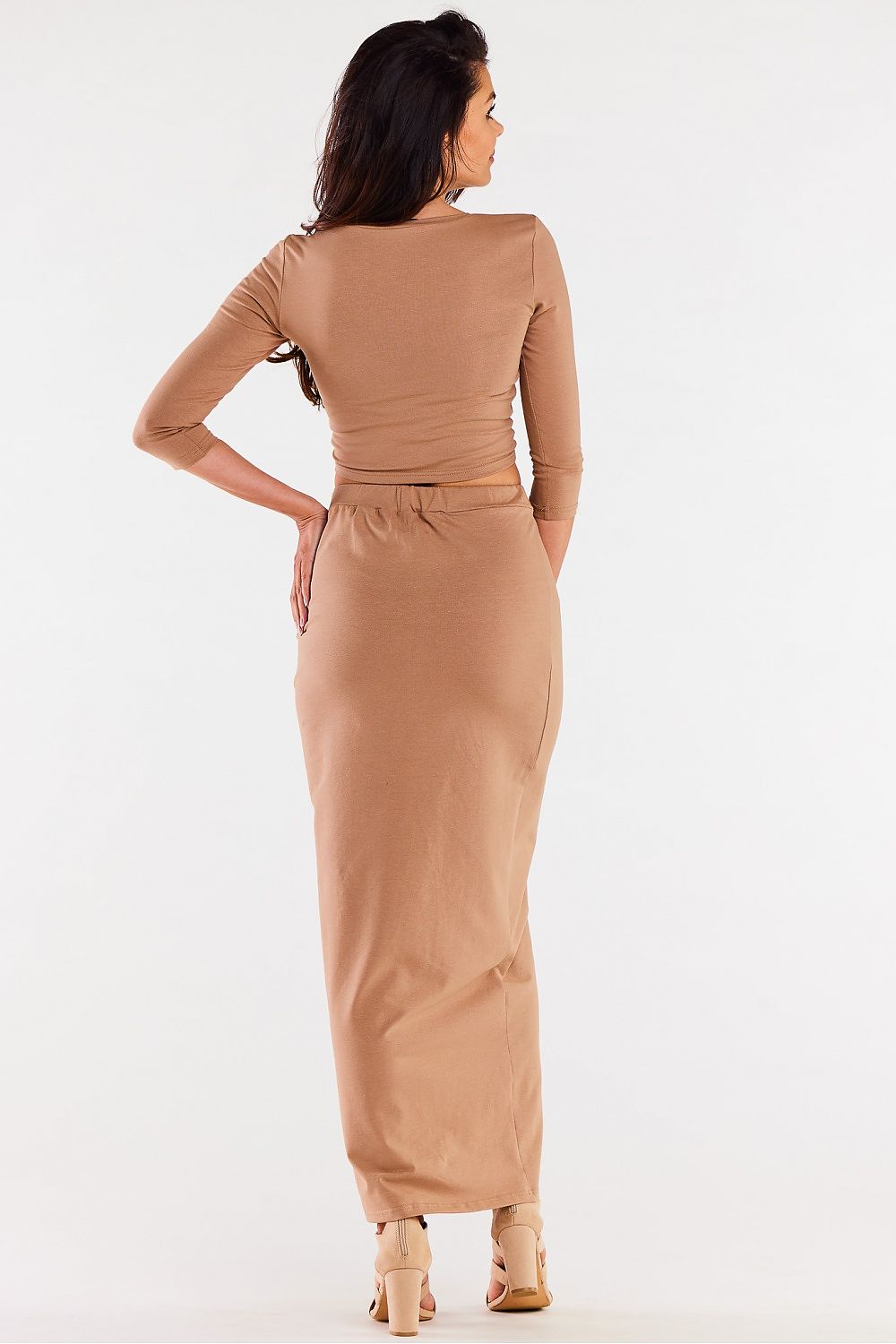  Spódnica Model M305 Beige - Infinite You 