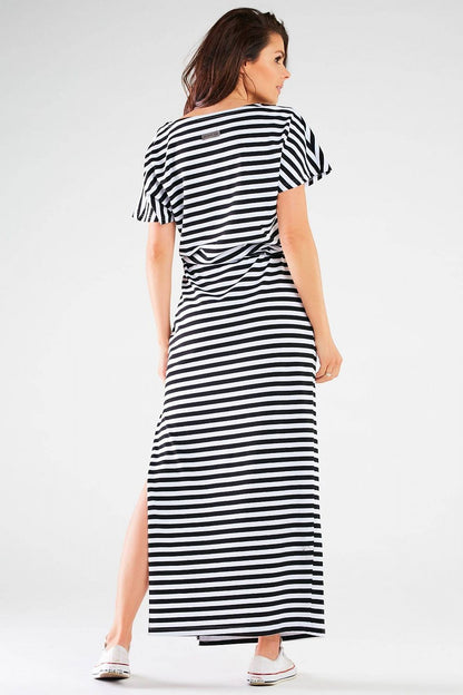  Sukienka Model M253 Black/Stripes - Infinite You 