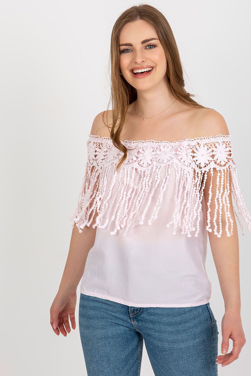   Bluzka Model AT-BZ-1801.87 Light Pink - AT 