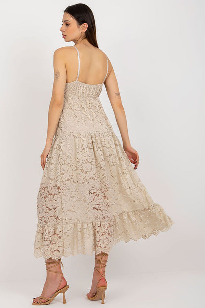  Sukienka Model TW-SK-BI-8247.62P Beige - Och Bella 