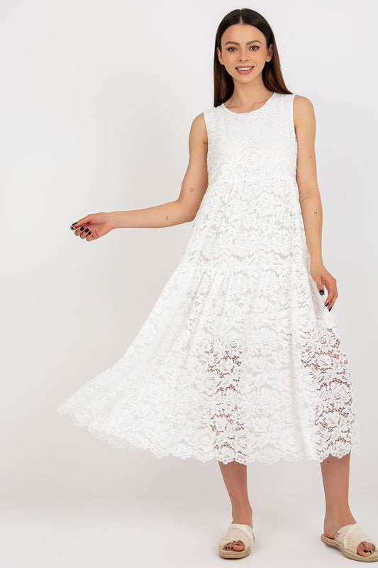  Sukienka Model TW-SK-BI-8246.37X White - Och Bella 