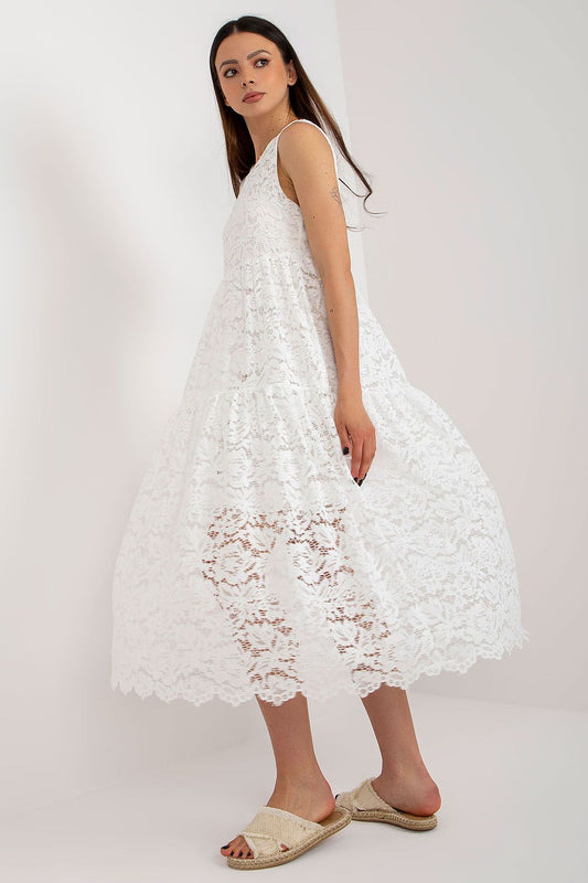  Sukienka Model TW-SK-BI-8246.37X White - Och Bella 