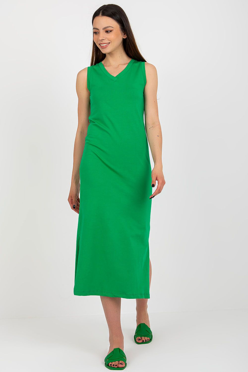  Sukienka Model TW-SK-BL-R1042.02 Green - Och Bella 