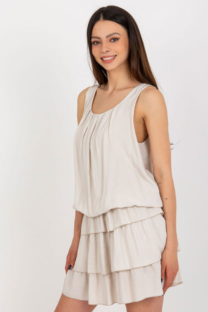  Sukienka Model TW-SK-BI-8139.44 Light Beige - Och Bella 