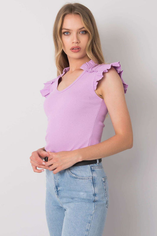   Bluzka Model CA-BZ-5791.12P Light Violet - Calben 