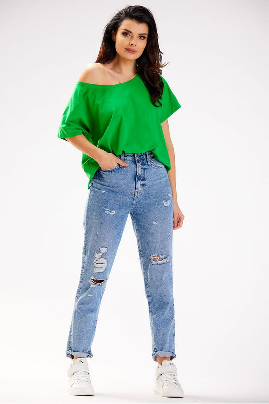   Bluzka Model M254 Green - Infinite You 