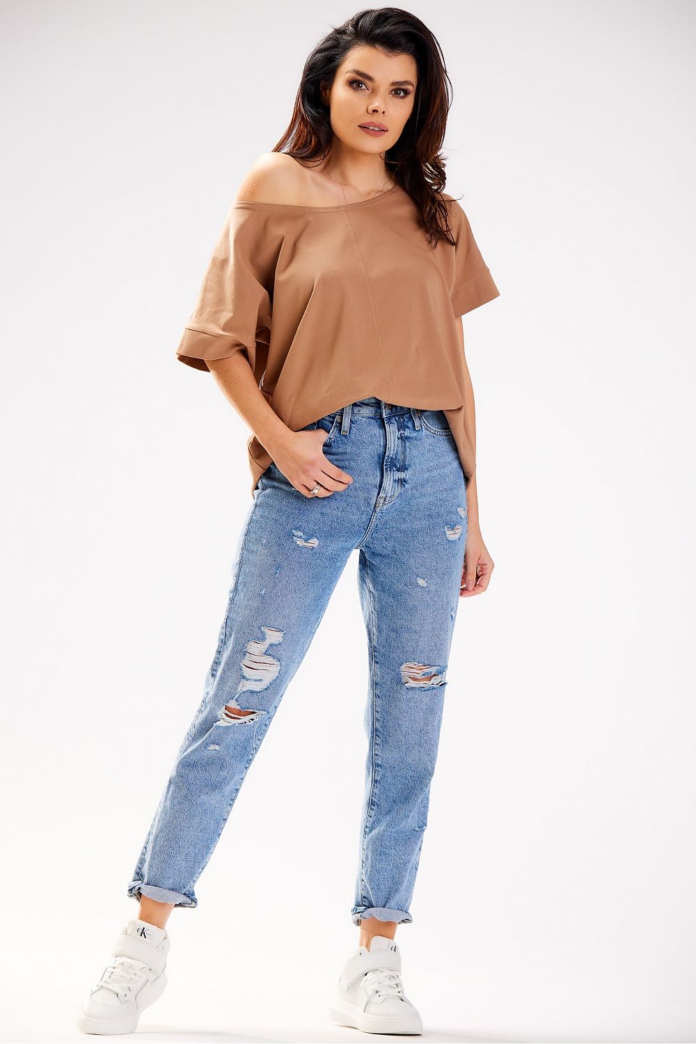   Bluzka Model M254 Beige - Infinite You 