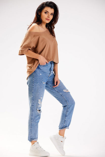   Bluzka Model M254 Beige - Infinite You 