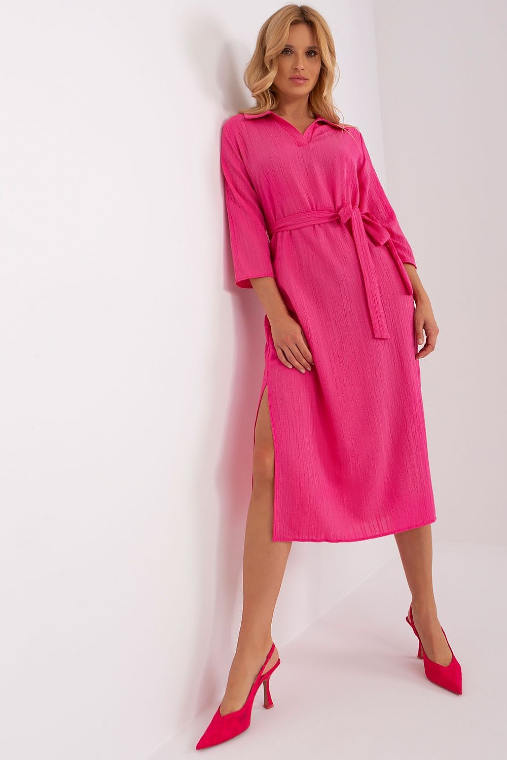  Sukienka Model LK-SK-509342.33P Dark Pink - Lakerta 