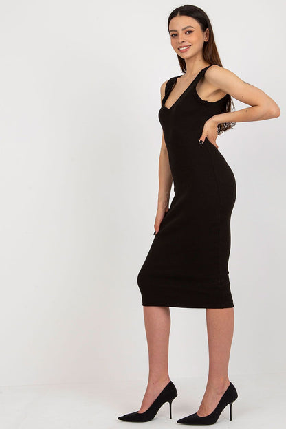  Sukienka Komplet Model WN-KMPL-8191.10 Black - Rue Paris 