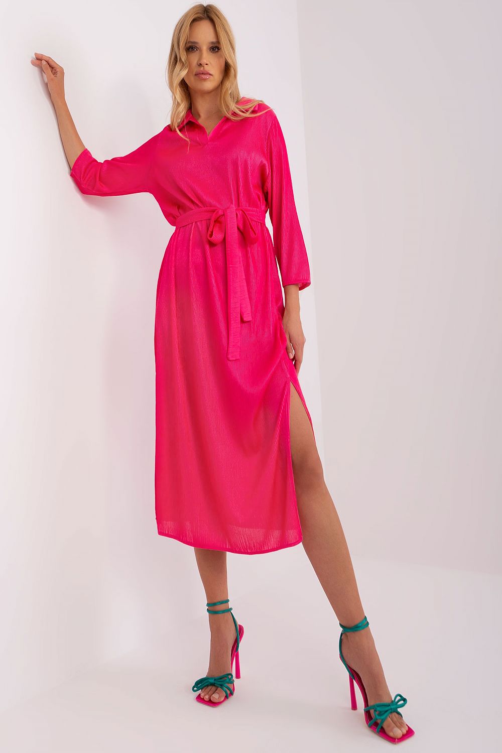  Sukienka Model LK-SK-509348.04 Dark Pink - Lakerta 