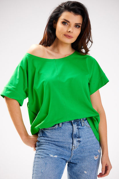   Bluzka Model M254 Green - Infinite You 