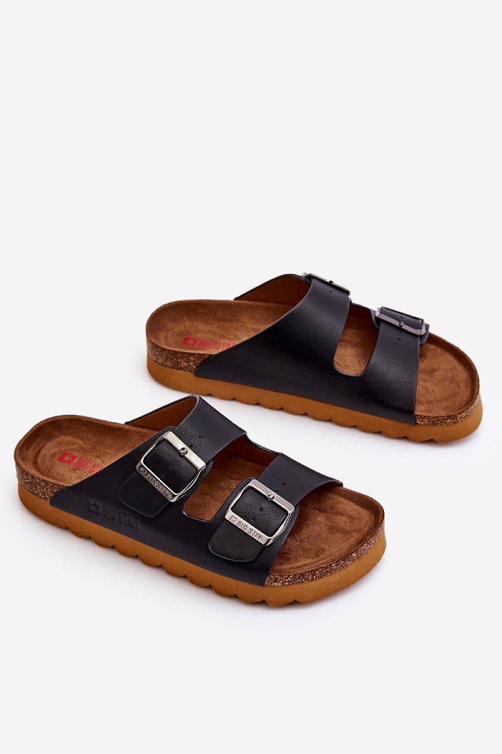  Sandał Klapki Model Big Star LL274477 Black - Step in style 