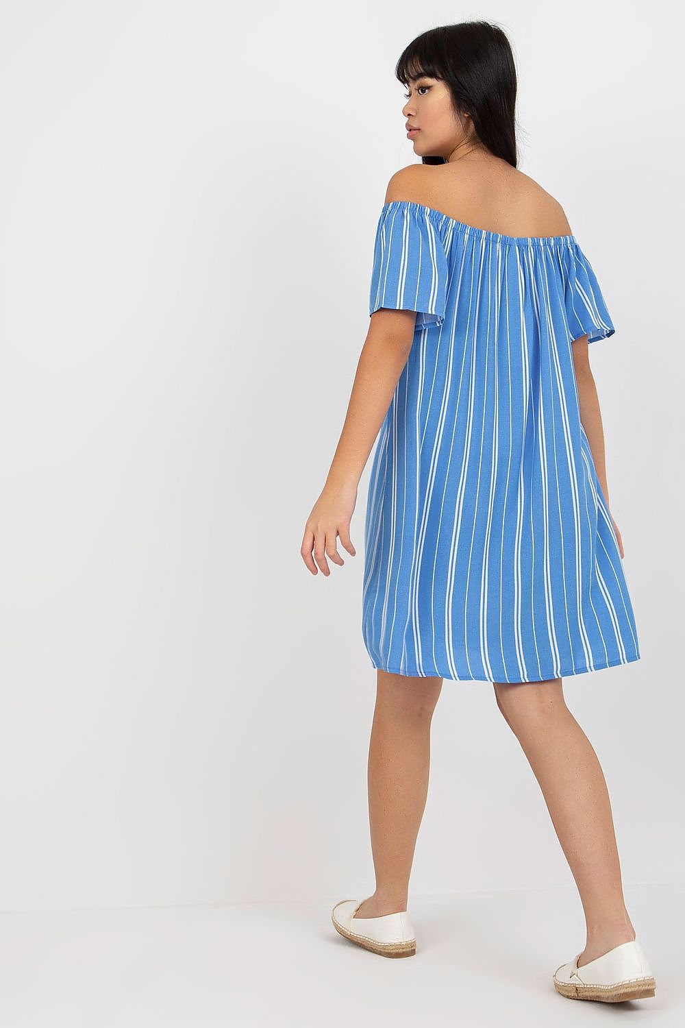  Sukienka Model D73771R30145J White/Blue - Fresh Made 