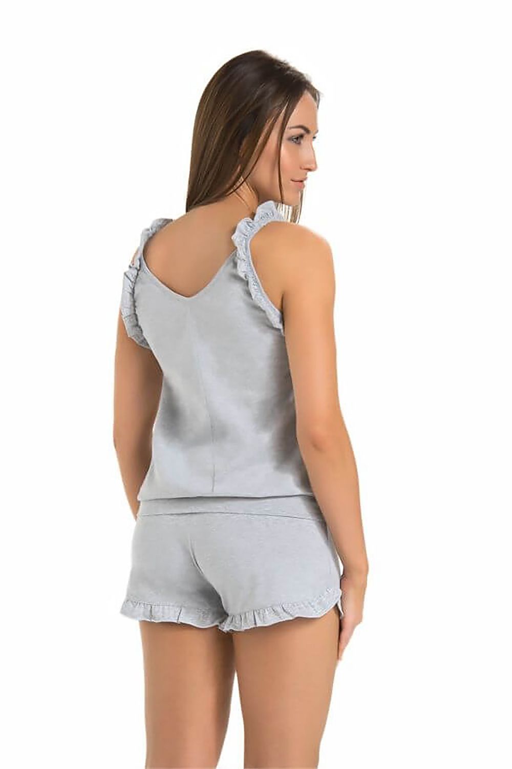  Piżama Damska Model Sleepy 2602-1 Grey - Teyli 