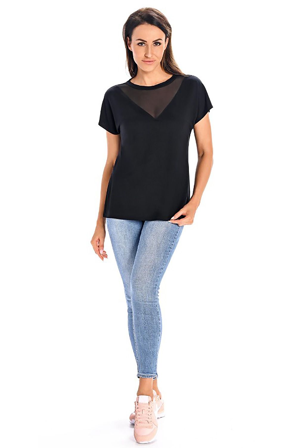   Bluzka Model Cora 219201 Black - Teyli 