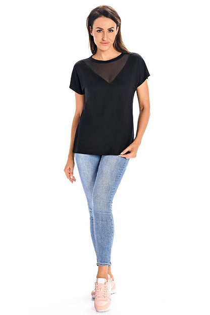   Bluzka Model Cora 219201 Black - Teyli 