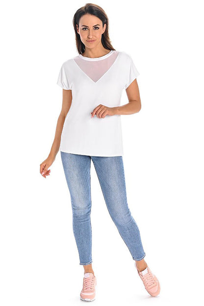   Bluzka Model Cora 219201 White - Teyli 