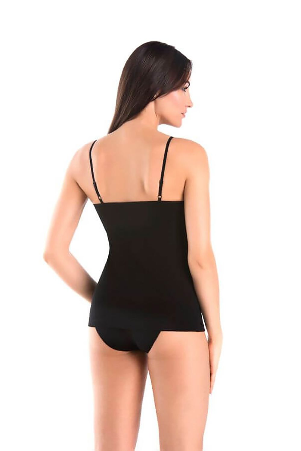 Koszulka nocna Koszulka Model Cami 2700 Black - Teyli 