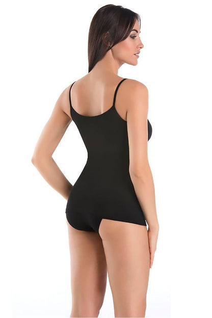  Koszulka nocna Koszulka Model Layla 5703 Black - Teyli 