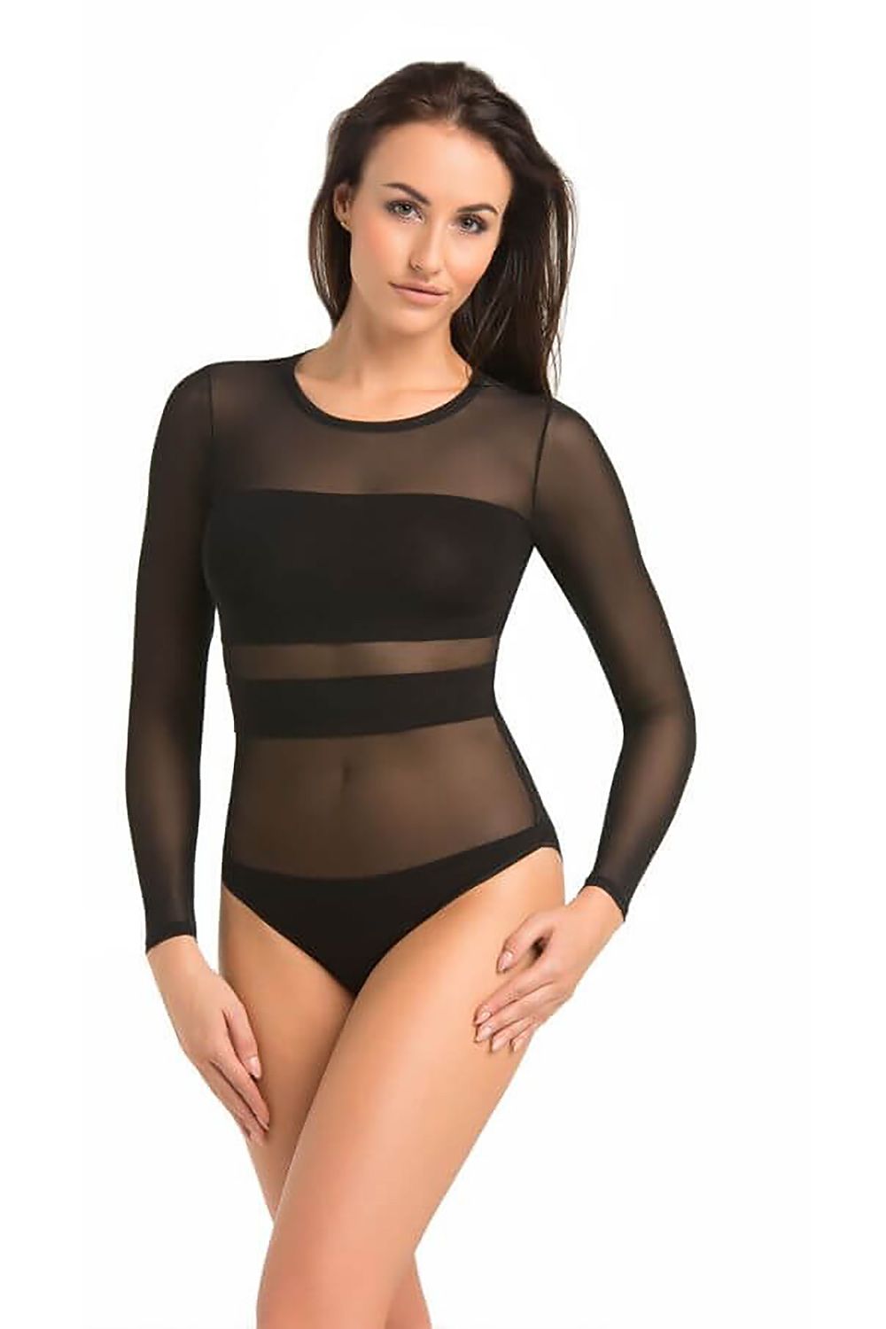   Body Model Stripy 2405 Black - Teyli 