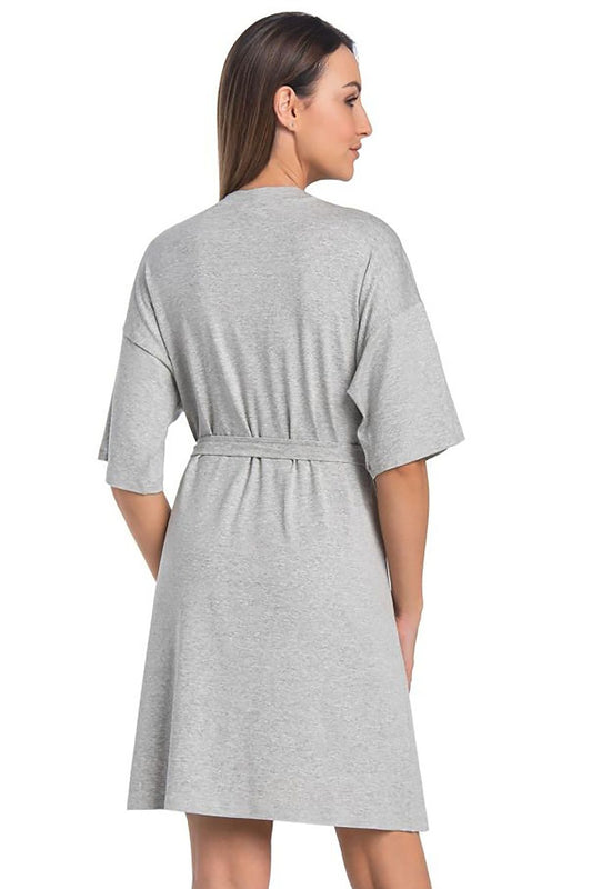  Szlafrok Damski Model Maddalena 2902 Grey - Teyli 