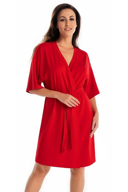  Szlafrok Damski Model Maddalena 2902 Red - Teyli 