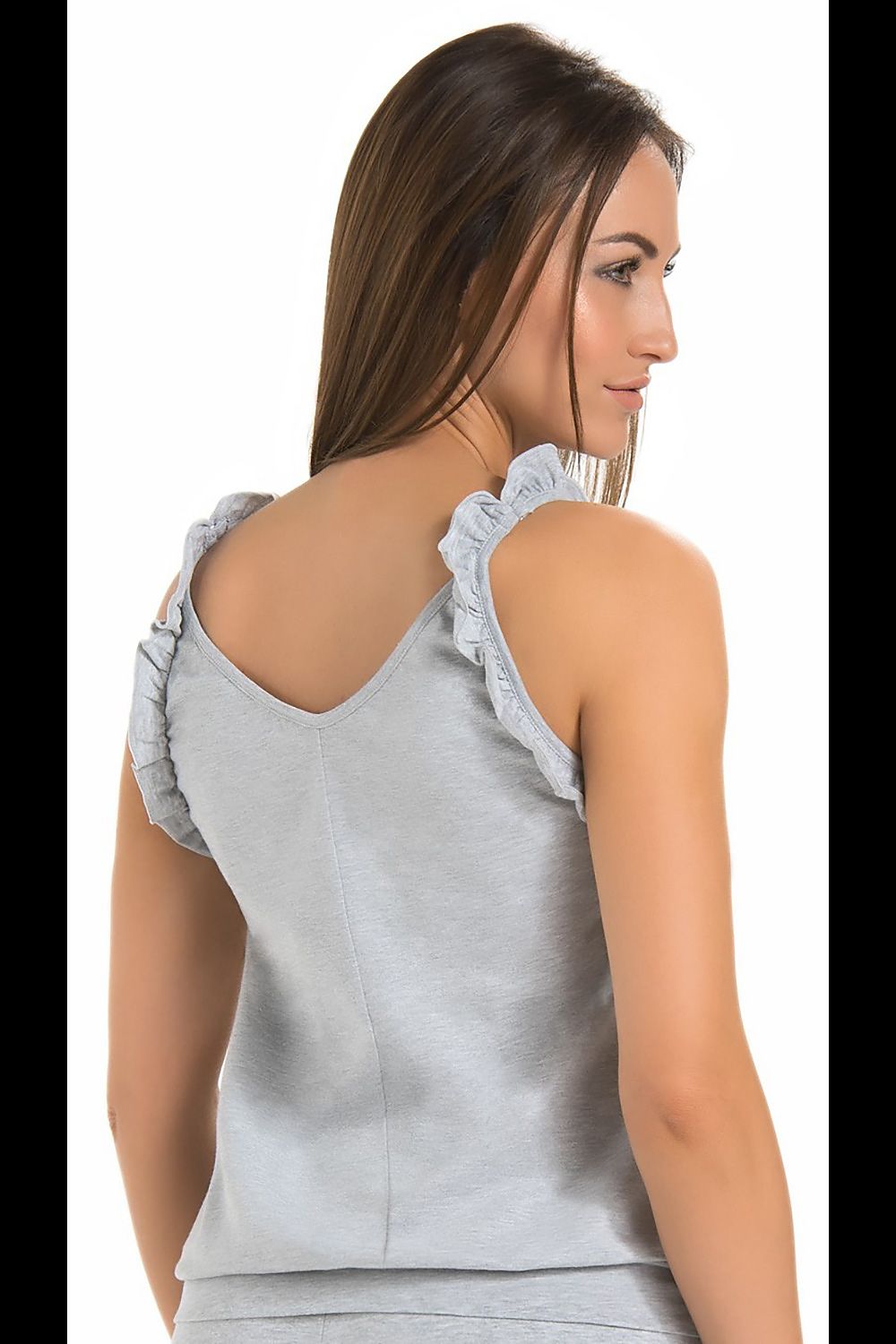  Koszulka nocna Koszulka do spania Model Sleepy 2709 Grey - Teyli 