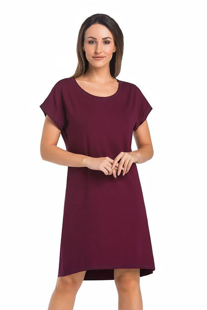  Koszulka nocna Koszula Nocna Model Luzi 2810 Violet - Teyli 
