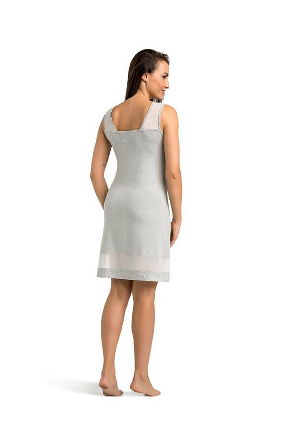  Koszulka nocna Koszula Nocna Model Betti 2808 Grey - Teyli 