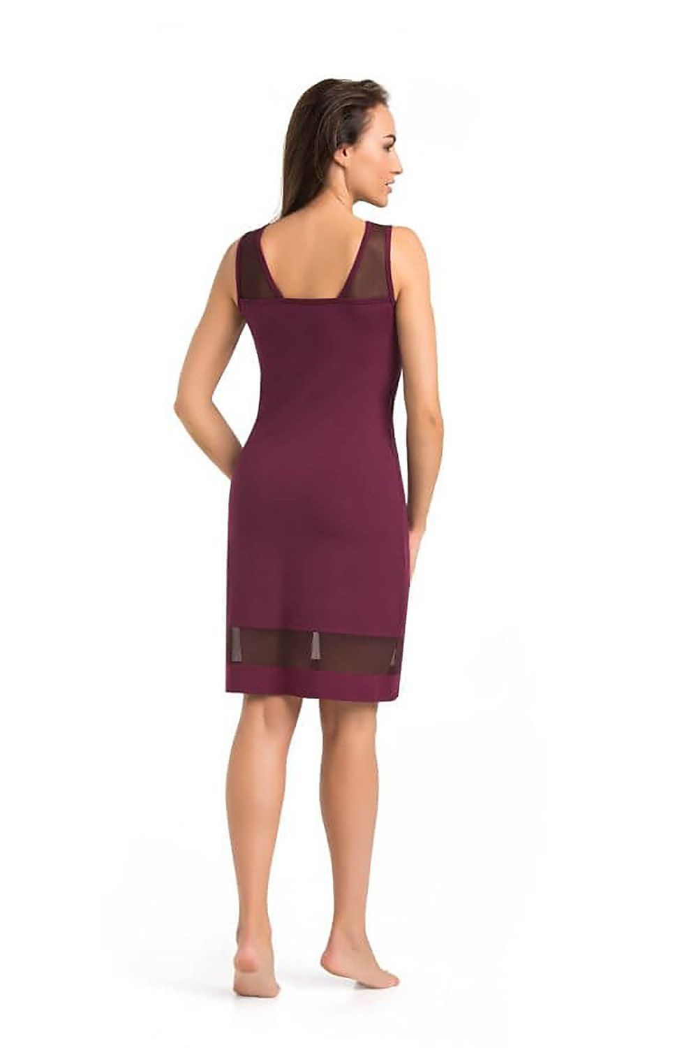  Koszulka nocna Koszula Nocna Model Betti 2808 Violet - Teyli 