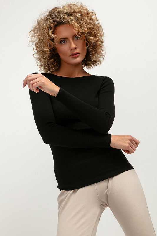   Bluzka Model T387/2 Black - Tessita 