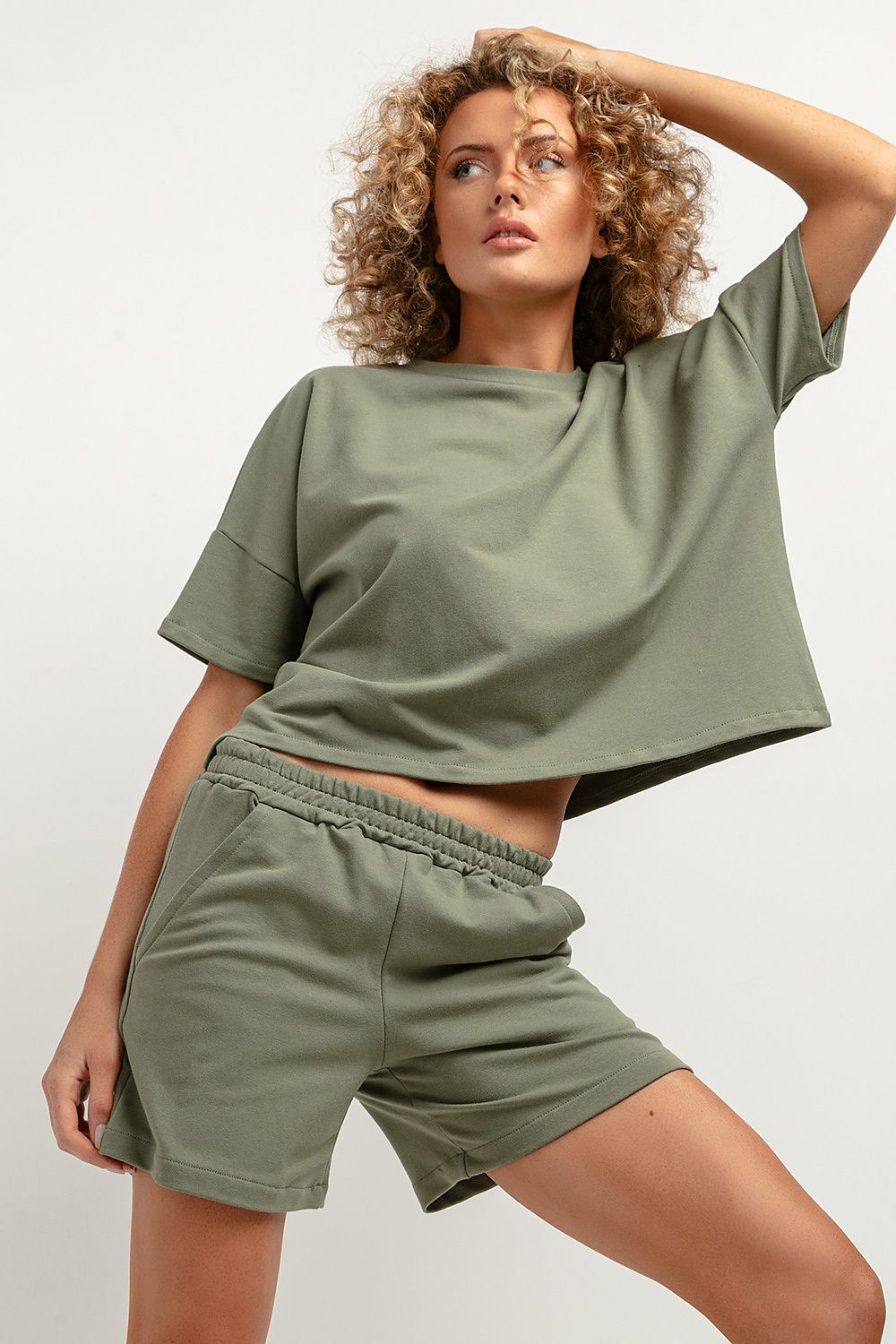   Bluzka Model T386/8 Green - Tessita 