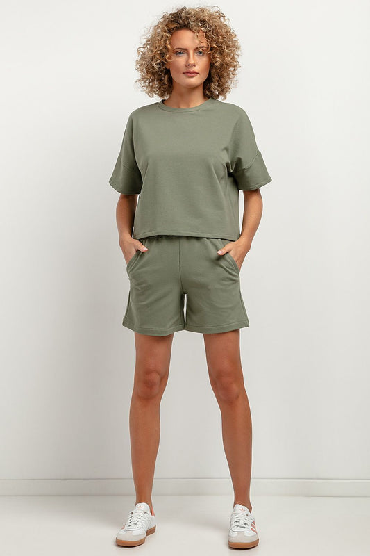   Bluzka Model T386/8 Green - Tessita 