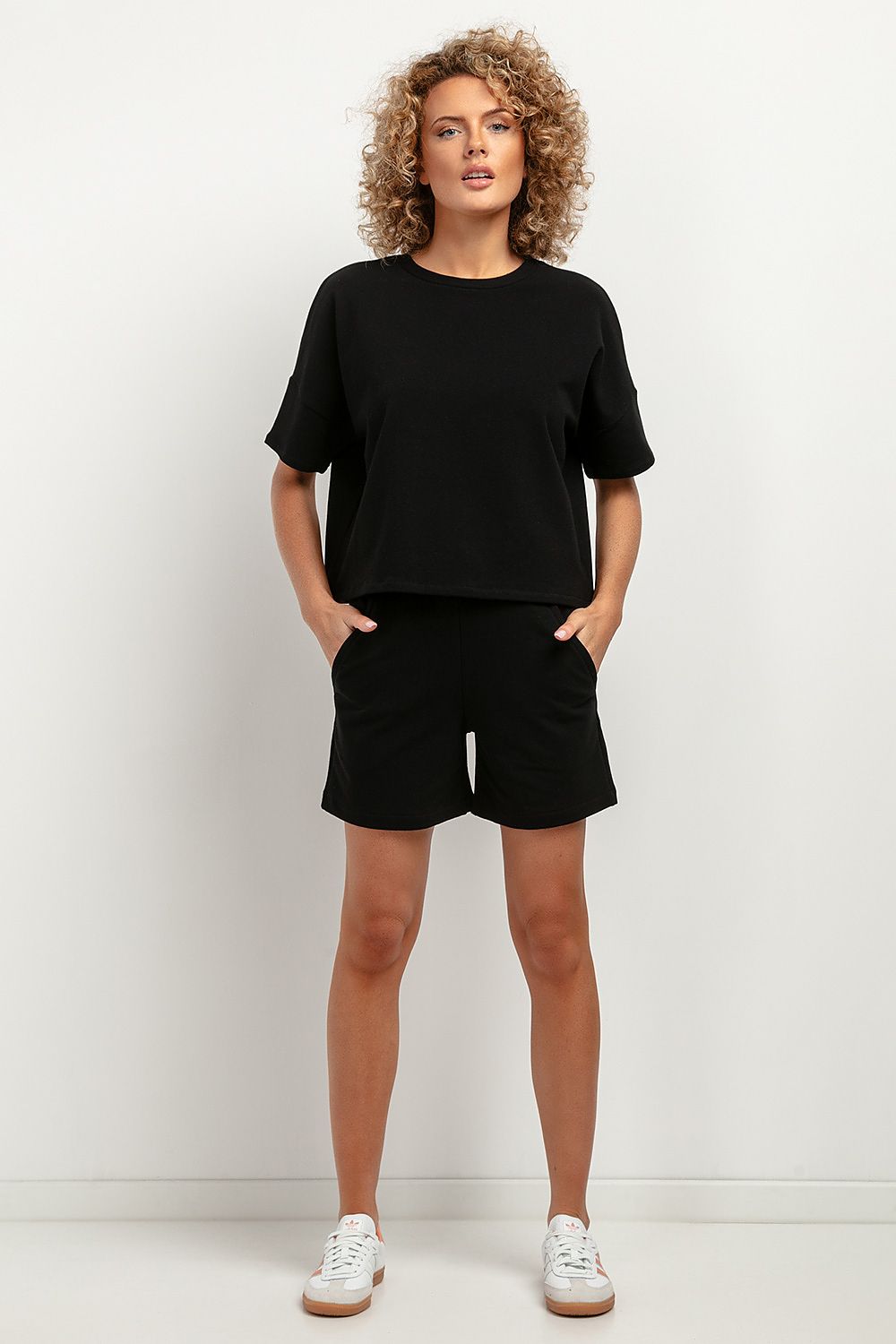   Bluzka Model T386/7 Black - Tessita 