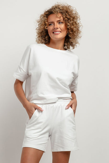   Bluzka Model T386/1 White - Tessita 
