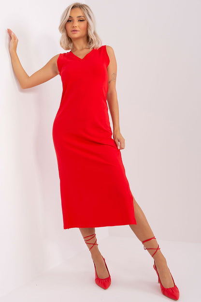  Sukienka Model TW-SK-BL-R1042.02 Red - Och Bella 