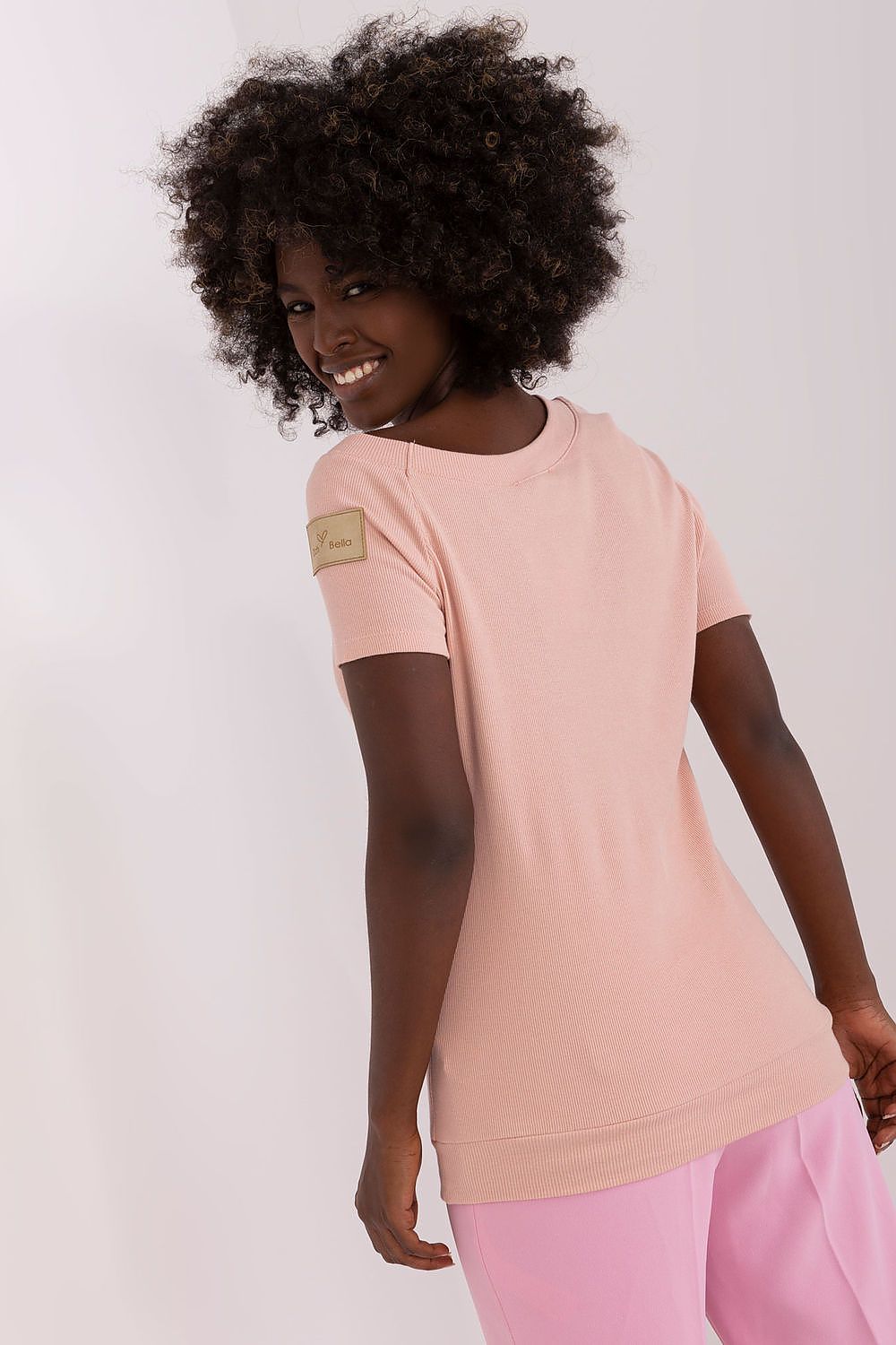   Bluzka Model TW-BZ-OB058.42P Light Pink - Och Bella 