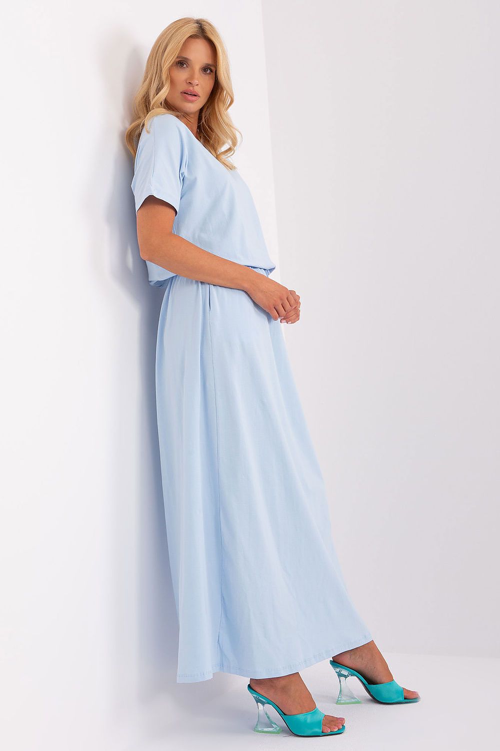  Sukienka Model RV-SK-7851.84 Light Blue - Relevance 