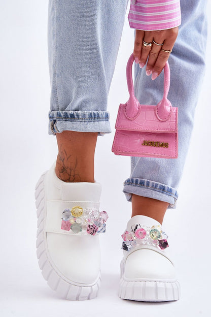   Buty Sportowe Model Desire NB615 White - Step in style 