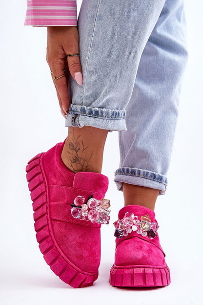   Buty Sportowe Model Desire NB615 Fuksja - Step in style 